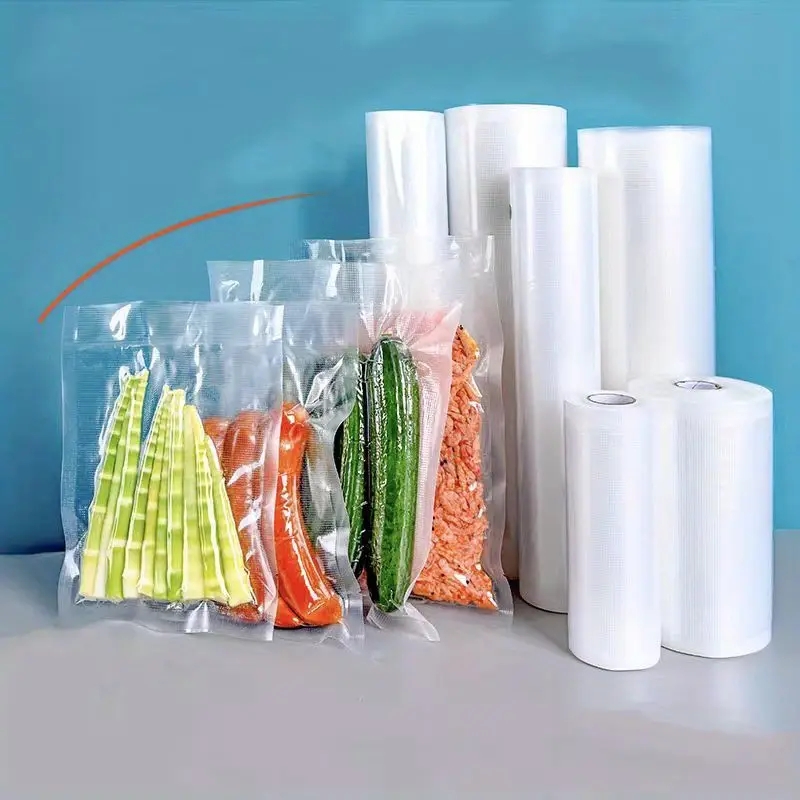 Food Storage Bag Organizer - 음식 진공 포장기용 진공 백 1개,
