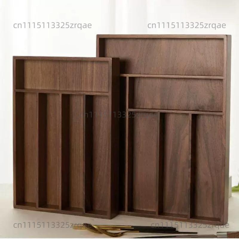Food Storage Drawers - 대형 수납함 서랍식 수저 보석함 나무