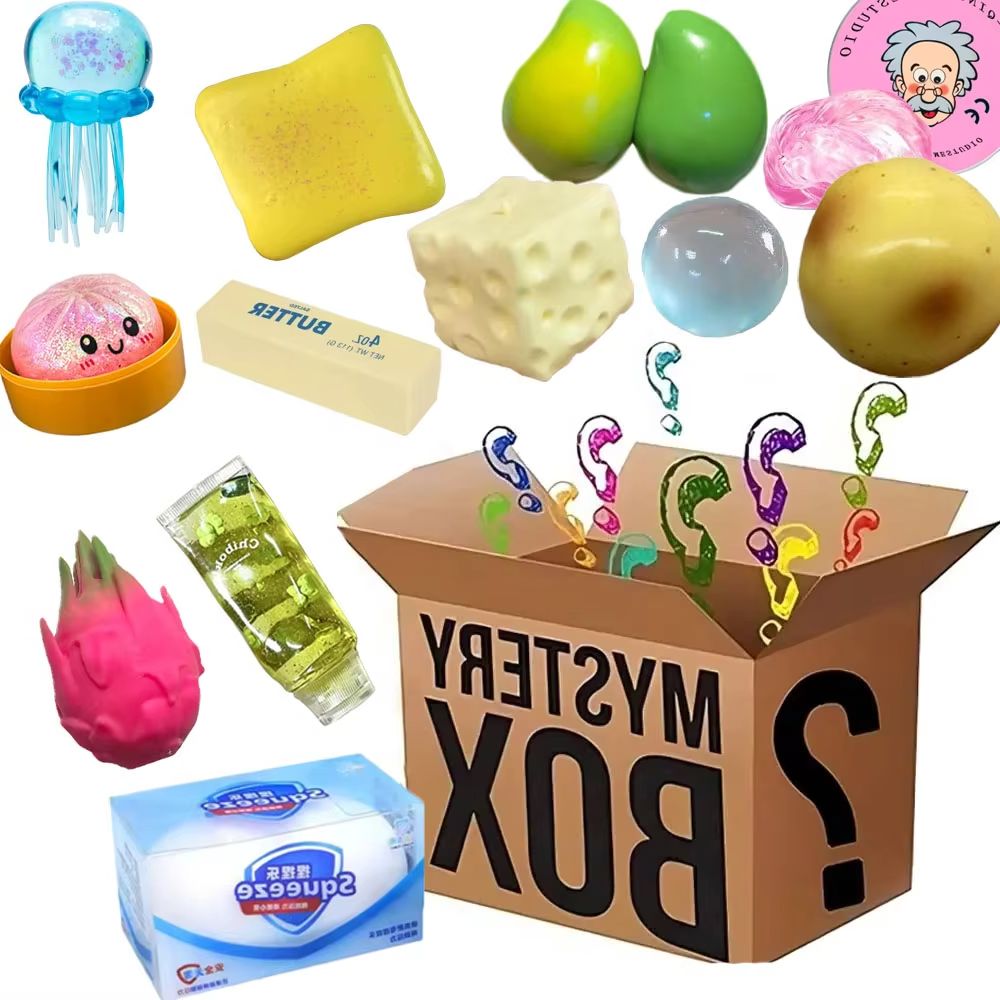 Food Storage Bag Organizer - 핫 블라인드 박스 미스터리 귀여운 고양이