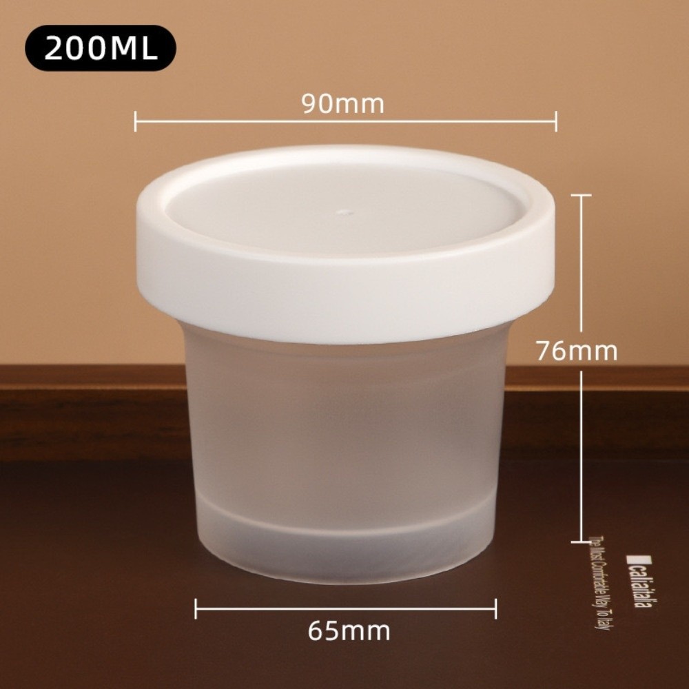 Food Storage Yogurt - 10Pcs 투명 요구르트 푸딩 항아리 뚜껑으로