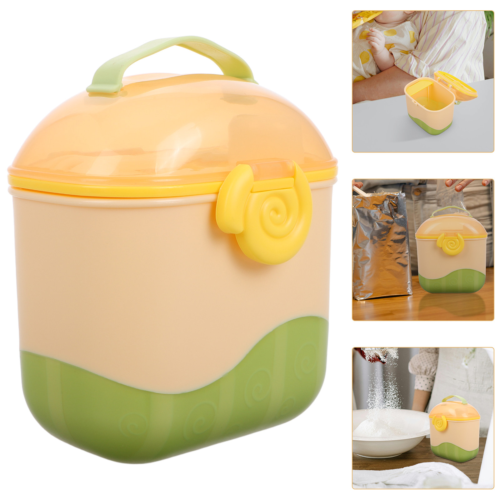 Food Storage Dispenser - 아기 휴대용 분유 디스펜서 여행용 분유