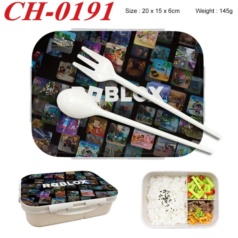 Food Storage For - 로블록스 도시락 게임 피규어 프린트 도시락