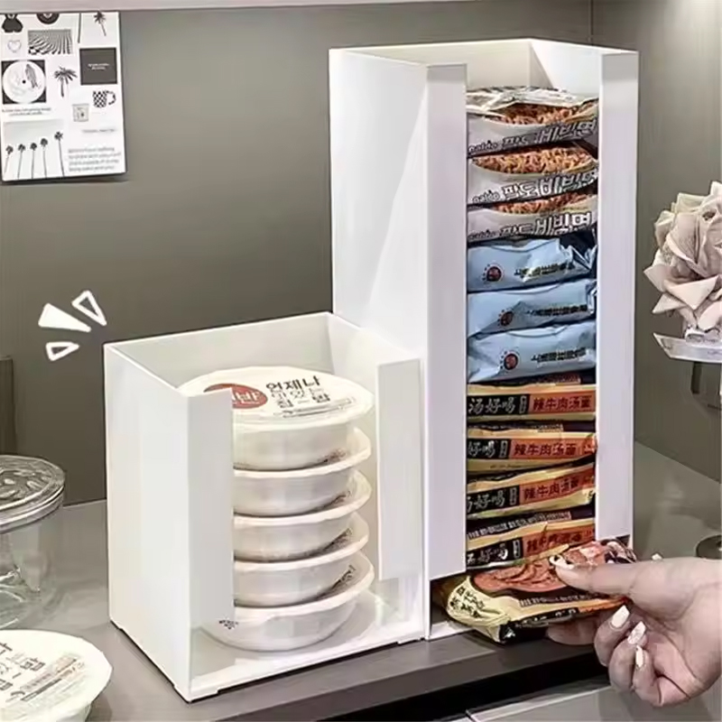 Food Storage Types - 다용도 인스턴트 라면 보관함 주방 정리함