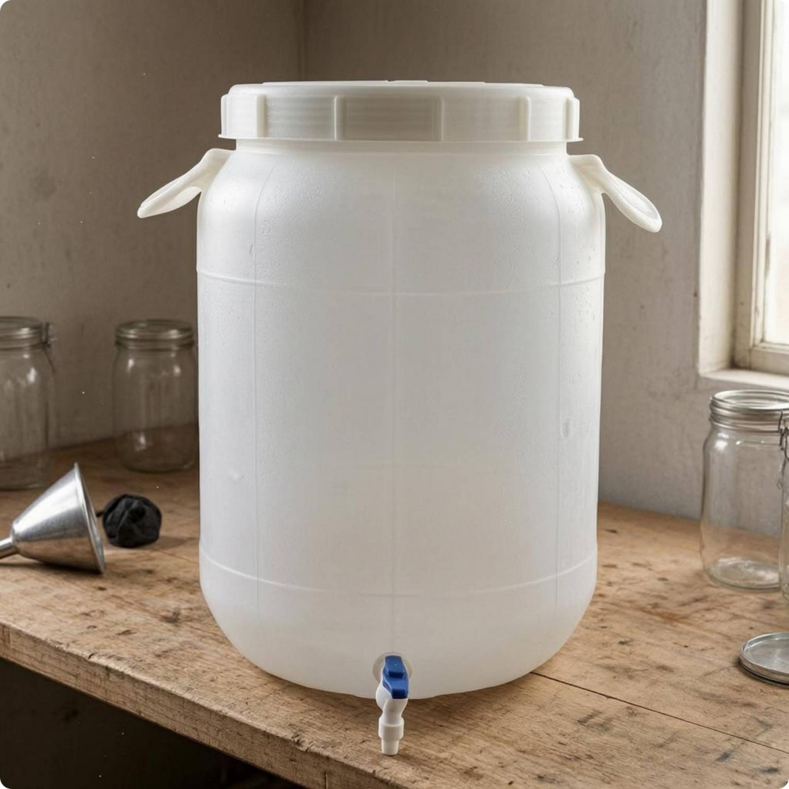 Food Storage For - 식품 등급 플라스틱 저장통 내구성 강화