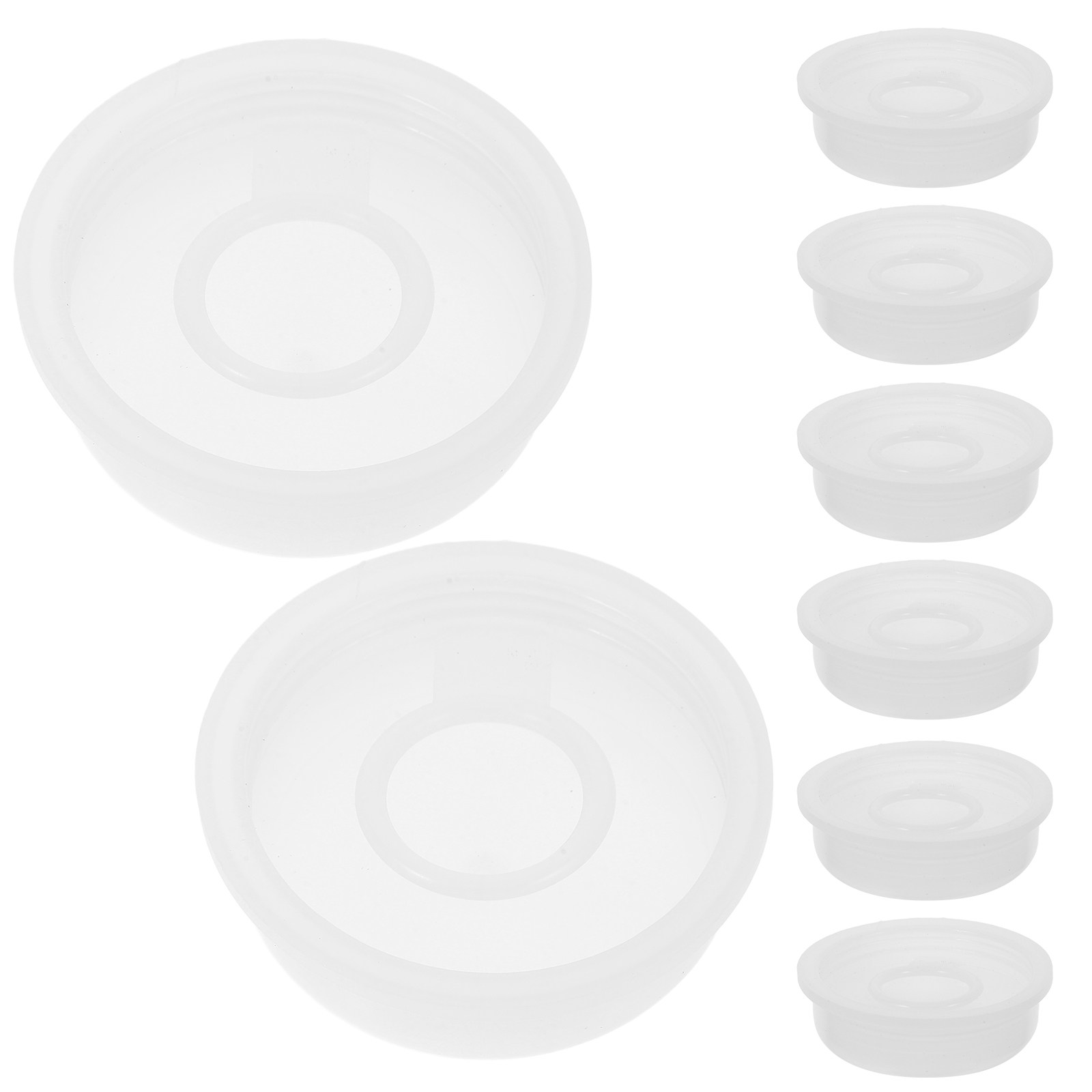 Food Storage For - 10Pcs 플라스틱 화학 버킷 뚜껑 씰링