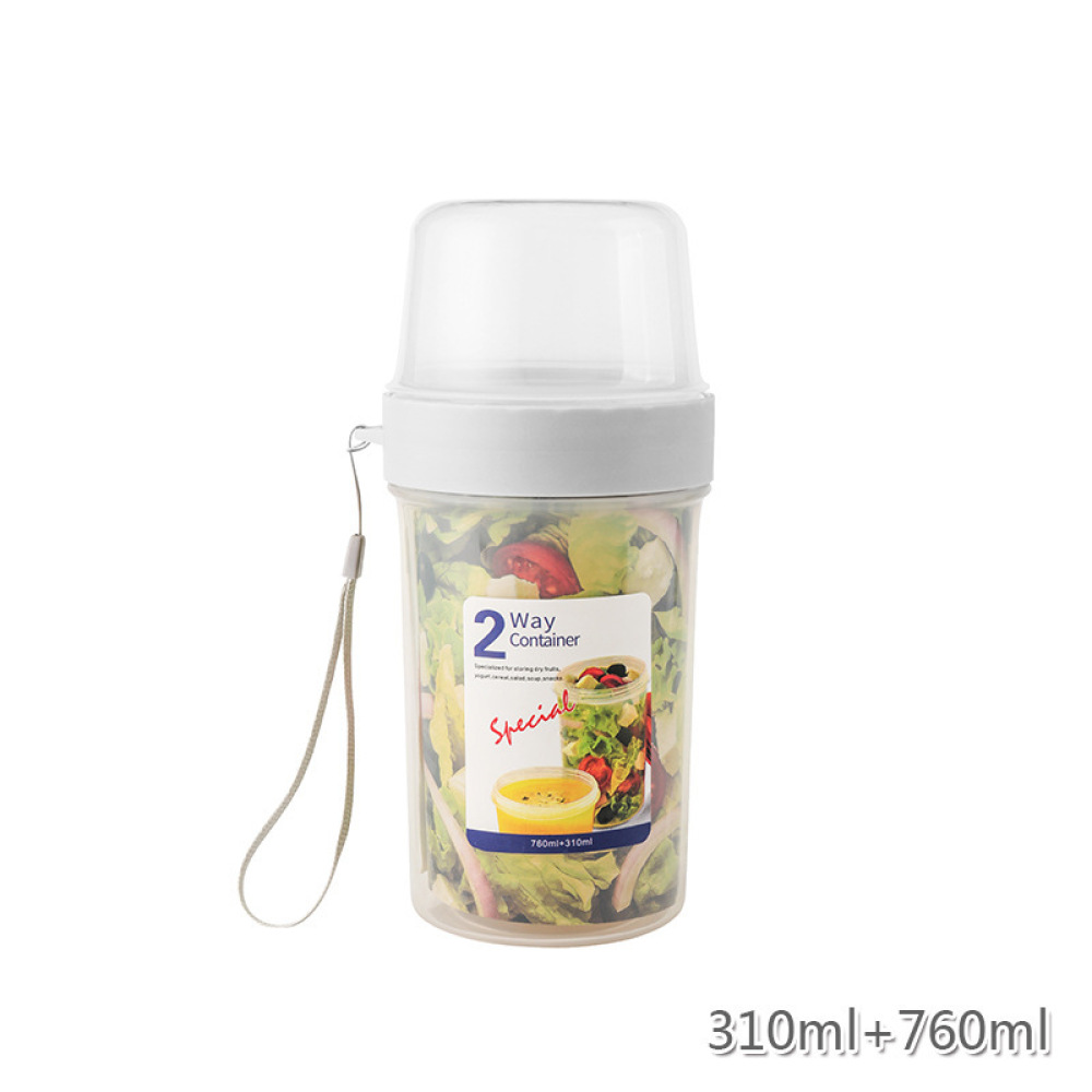 Food Storage Yogurt - 이중층 누수 방지 식품 보관 용기