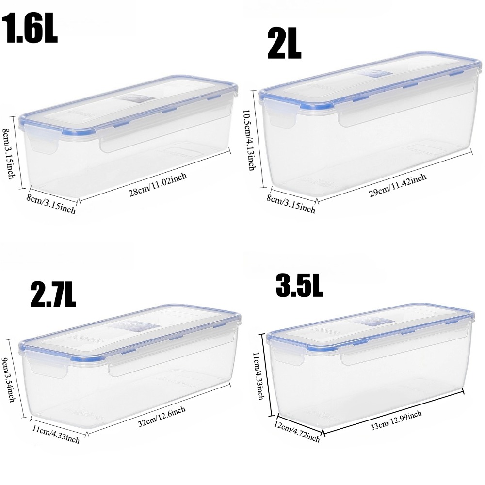 식품 보관 용기, 밀폐형 누수 방지 쌀 시리얼 보관함, - Food Storage Plastic Boxes 리뷰 및 가격
