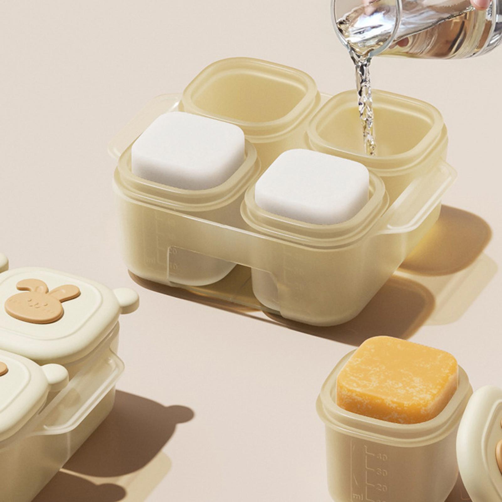 큐브형 이유식 냉동 트레이 어린이 요구르트 용기 어린이 - Food Storage Yogurt 리뷰 및 가격
