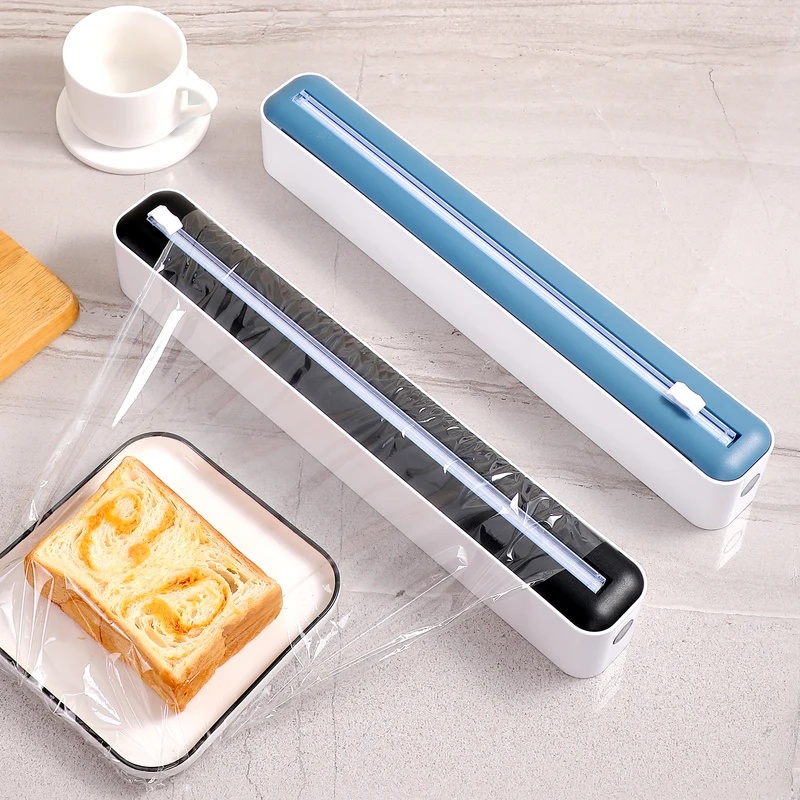2 in 1 식품 포장 필름 디스펜서, 커터가 있는 보 - Food Storage Dispenser 리뷰 및 가격