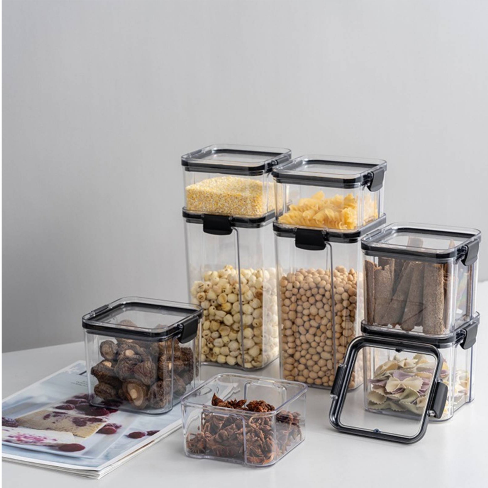 밀폐 식품 보관 용기, 습기 방지 밀봉 곡물 보관함,  - Food Storage And Container 리뷰 및 가격