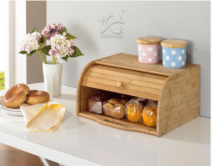 방진 빵 상자 대나무 간식 잡화 보관함 원목 서랍형 주 - Bread Box Bamboo 리뷰 및 가격