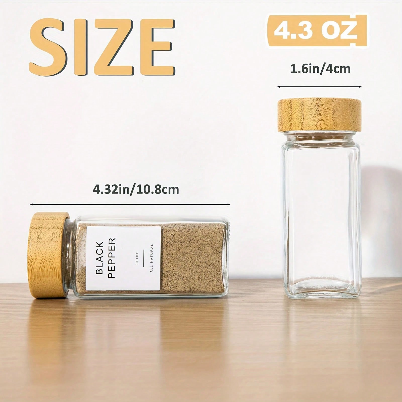 12개의 컴팩트한 대나무 양념 보관함, 조리대와 주방  - Food Storage Drawers 리뷰 및 가격