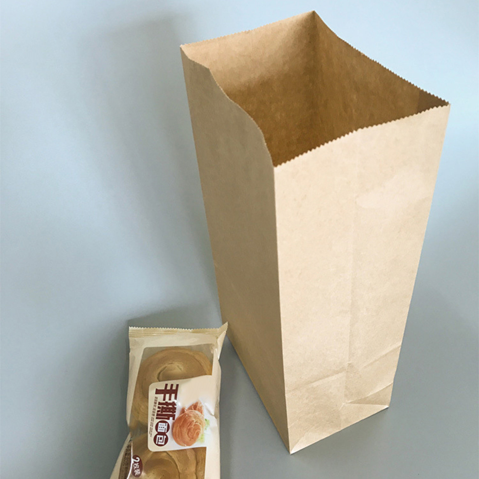 100pcs 크래프트 종이 봉투 소형 대형 저장 용기  - Food Storage For 리뷰 및 가격
