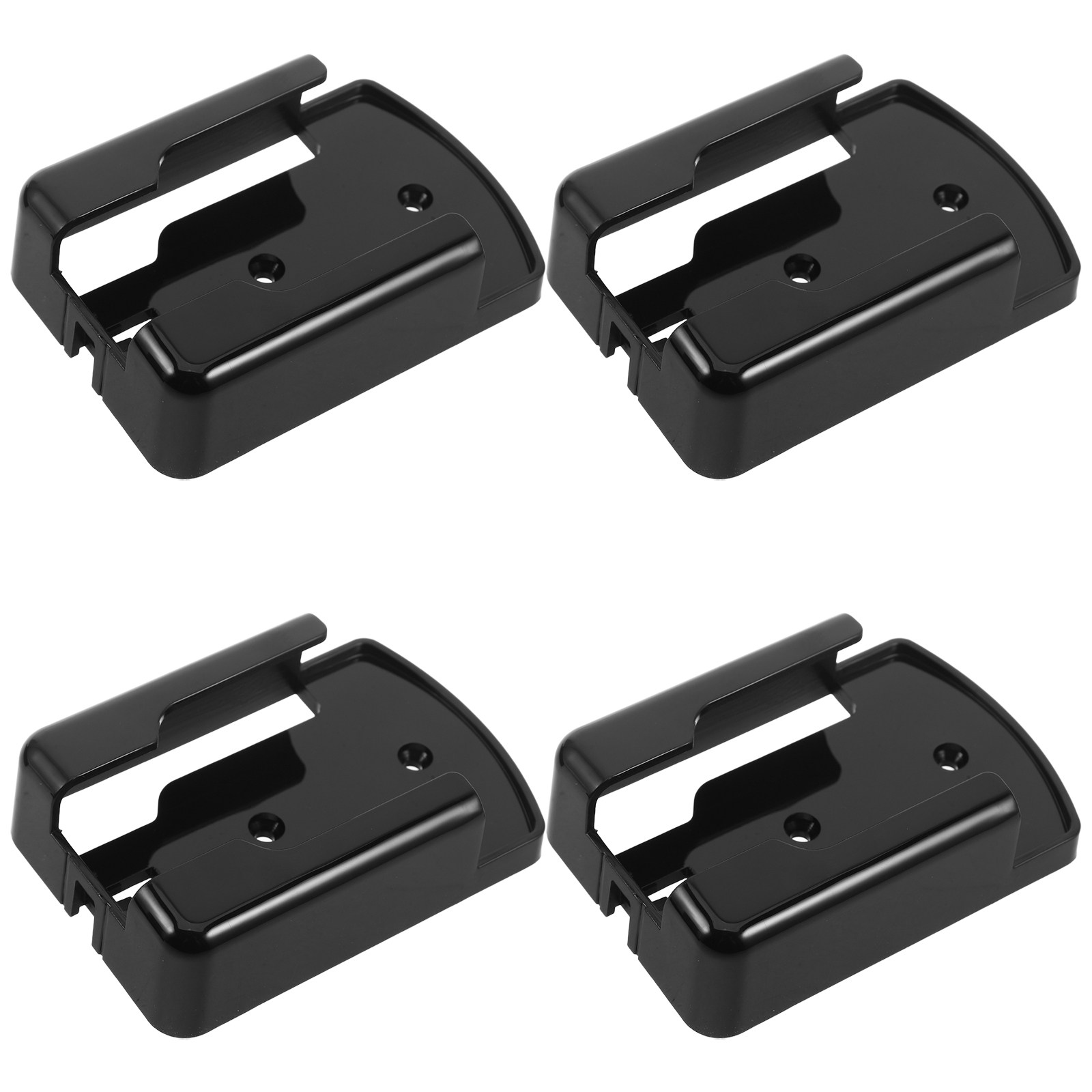 4Pcs 벽걸이형 리모컨 홀더 자체 접착식 미니 보관함 - Food Storage Plastic Boxes 리뷰 및 가격