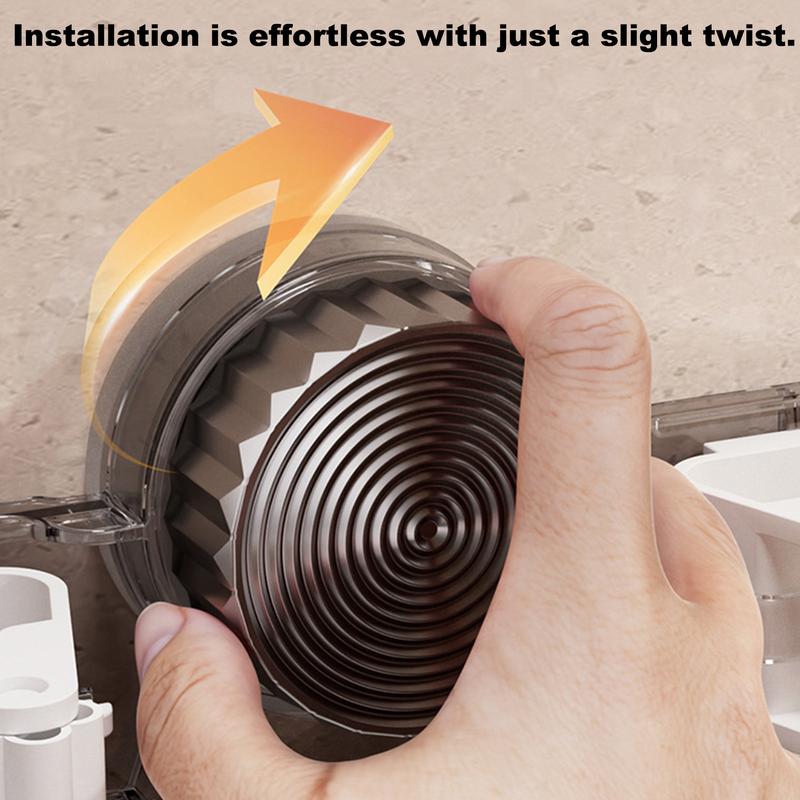 2 홀더가있는 흡입 컵 걸레 걸이 벽걸이 형 욕실 걸레 - Food Storage Types 리뷰 및 가격