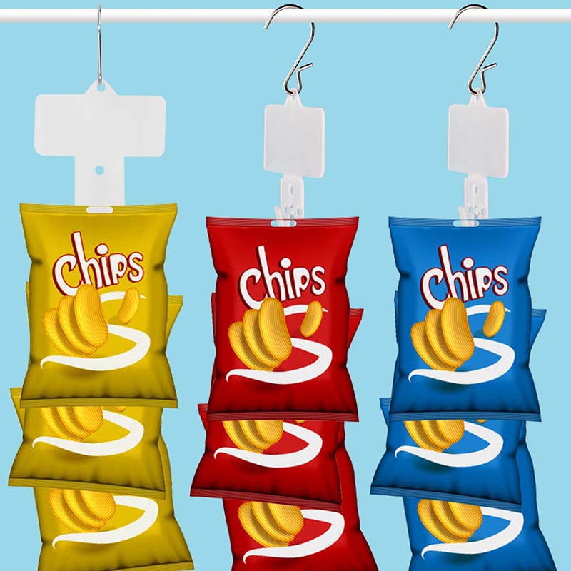 10Pcs 플라스틱 투명한 스낵 교수형 스트립 유니버설 - Food Storage Types 리뷰 및 가격