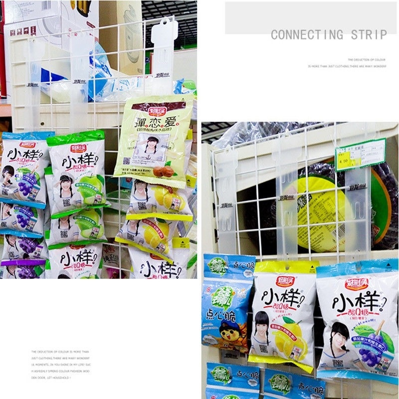 10Pcs 플라스틱 투명한 스낵 교수형 스트립 유니버설 - Food Storage Types 리뷰 및 가격