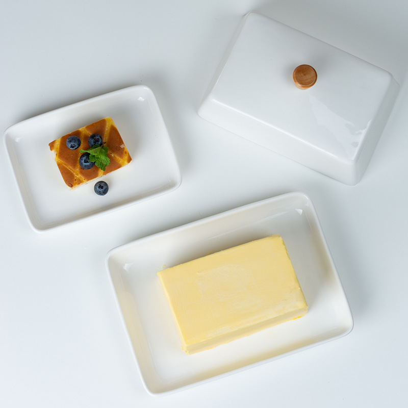 세라믹 대나무 나무 버터 접시(뚜껑 포함), 크로스보더 - Bread Box Bamboo 리뷰 및 가격