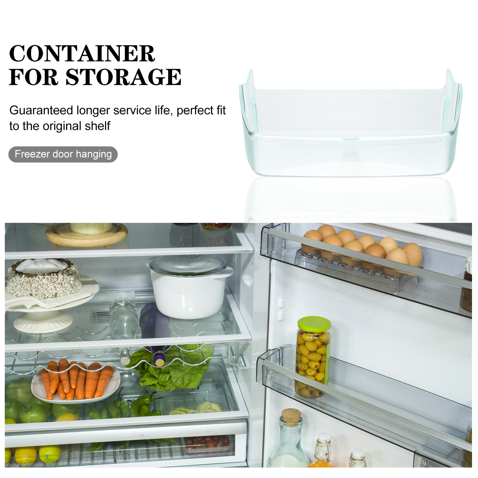 플라스틱 냉장고 측면 도어 정리함 대용량 냉장고 측면  - Food Storage Plastic Boxes 리뷰 및 가격
