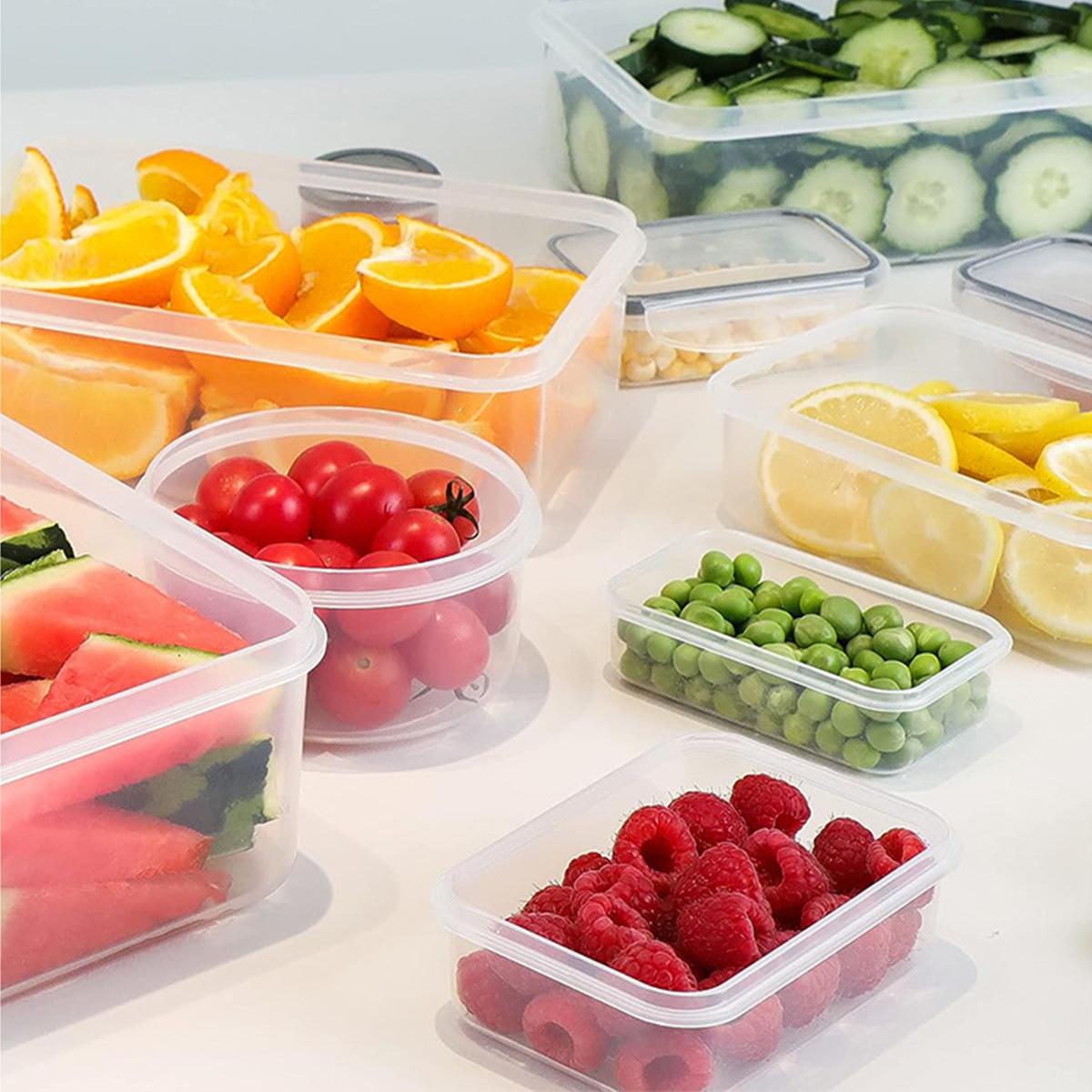 24개/세트 식품 보관함 세트 주방 식품 보관 용기 과 - Food Storage Vegetables 리뷰 및 가격