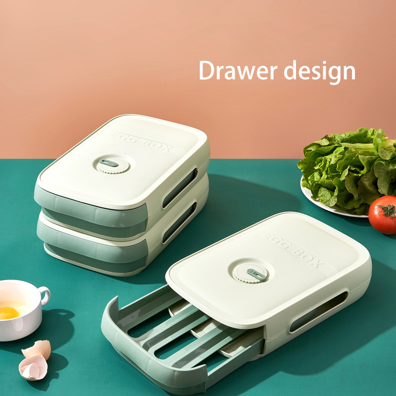 새로운 서랍형 계란 보관 냉장고 박스 주방용 쌓을 수  - Food Storage Drawers 리뷰 및 가격