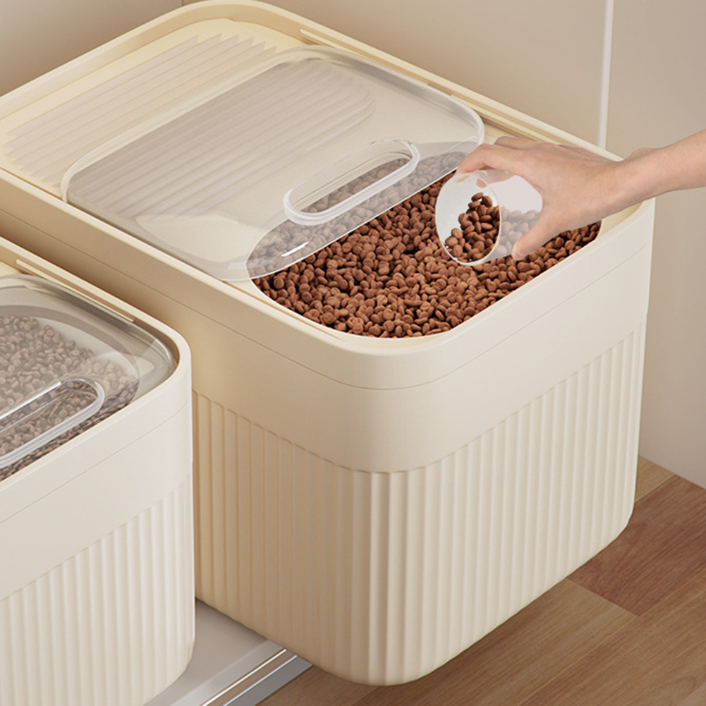 개 사료 저장 용기 5/10/15L 대용량 투명 애완  - Food Storage System 리뷰 및 가격