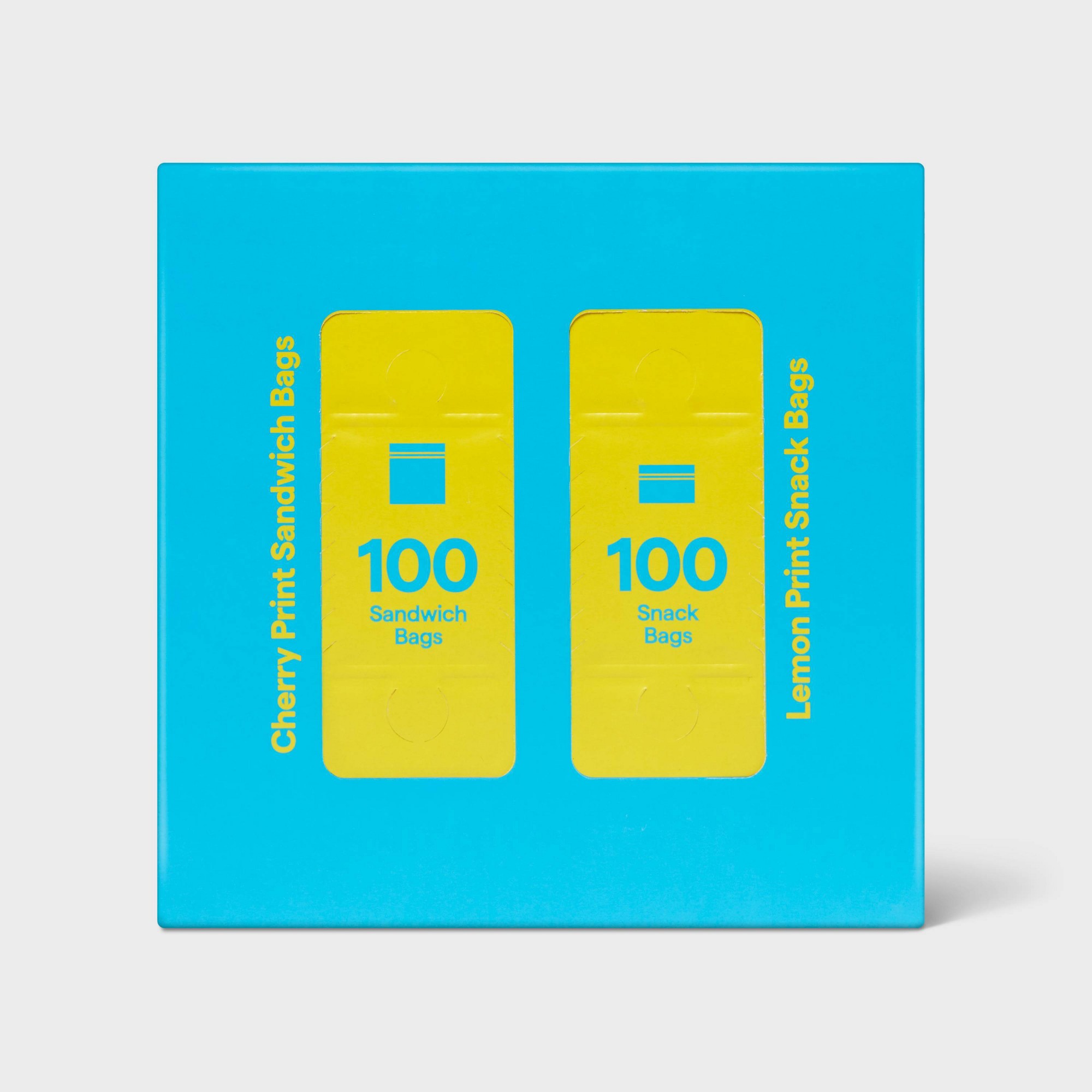 200개입 식품 보관용 비닐봉투 모듬팩 (체리&레몬 프 - Food Storage Variety Pack 리뷰 및 가격