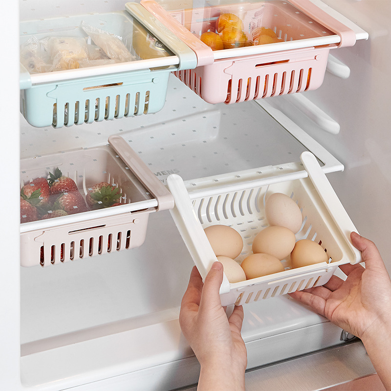 조정 가능한 주방 냉장고 보관함 홈 주최자 식품 용기  - Food Storage Drawers 리뷰 및 가격