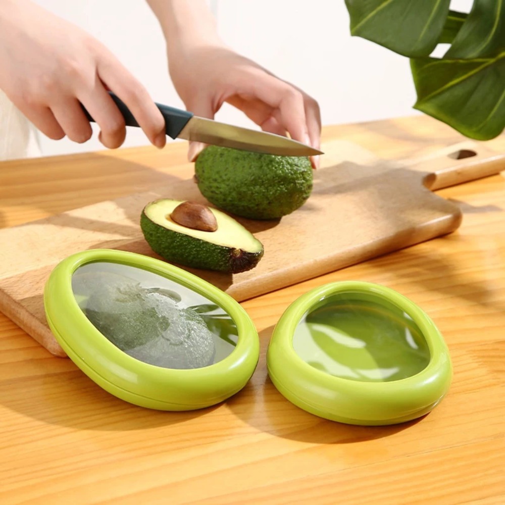 투명 아보카도 신선 보관 용기 양파 토마토 레몬 신선  - Food Storage Plastic Boxes 리뷰 및 가격