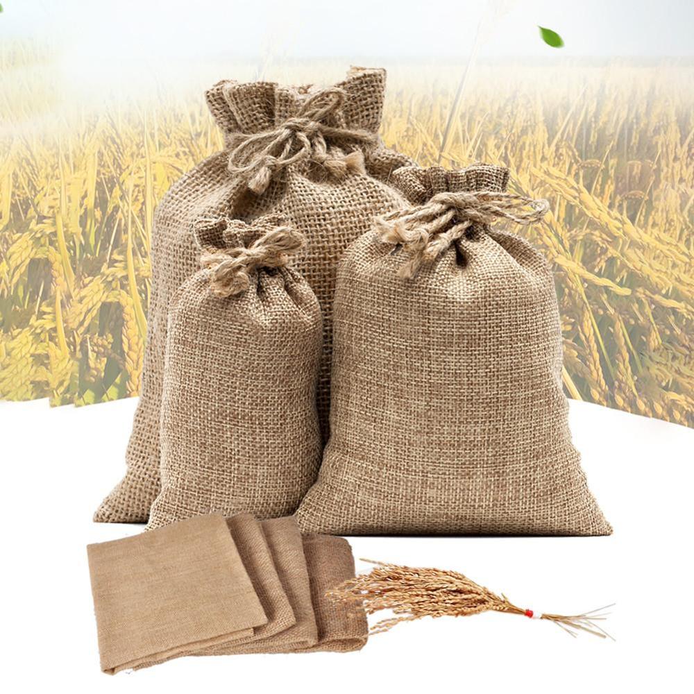 재사용 가능한 삼베 감자 자루 주트 감자 보관 백, 루 - Food Storage In Roots 리뷰 및 가격