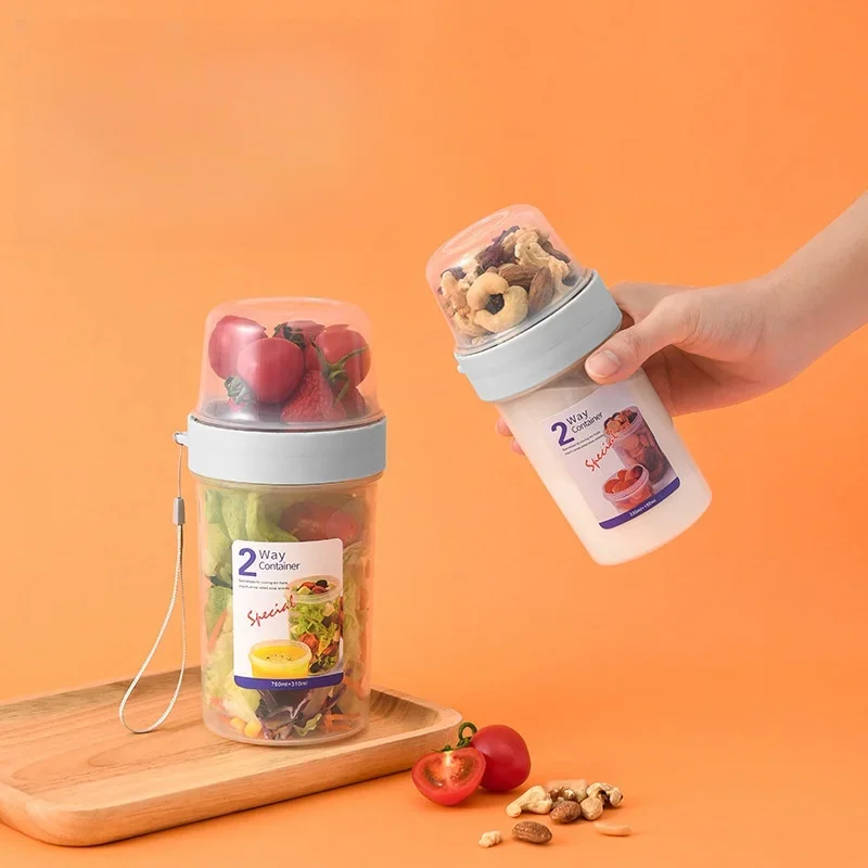 아침식사 오트밀 시리얼 견과류 요거트 샐러드 컵 밀폐용 - Food Storage Yogurt 리뷰 및 가격