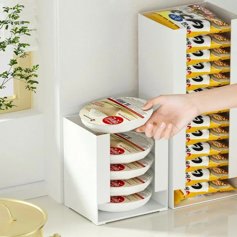 다용도 인스턴트 라면 보관함 주방 정리함 라면 컵 보관 - Food Storage Types 리뷰 및 가격