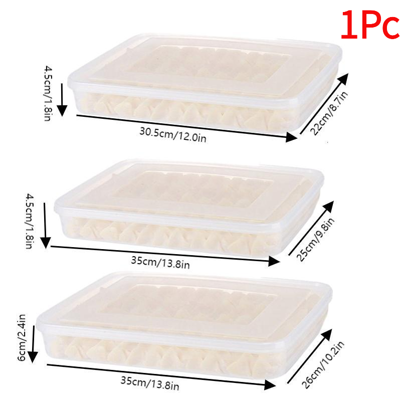 1Pc 주방 보관 상자 냉장고 정리함 만두 과일 야채  - Food Storage Vegetables 리뷰 및 가격