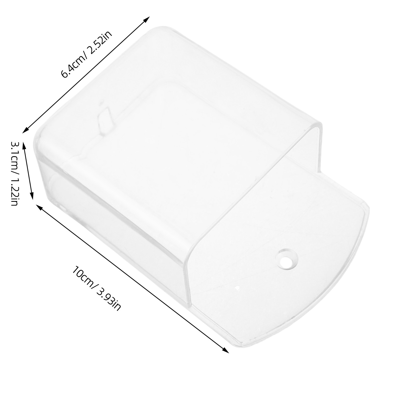 리모컨 홀더 벽걸이형 3.9x2.5x1.2인치 플라스틱 - Food Storage Plastic Boxes 리뷰 및 가격