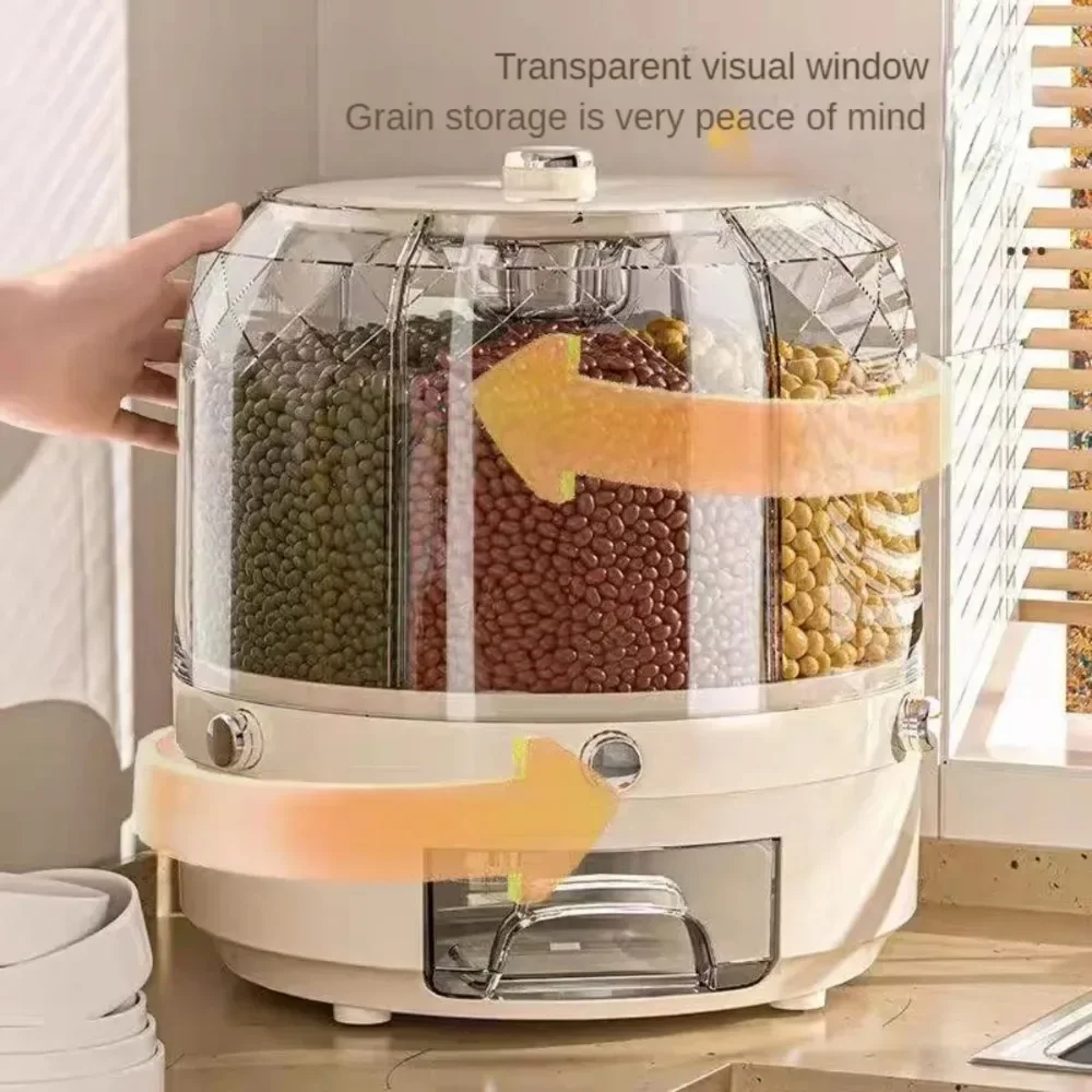 식품 등급 회전식 곡물 디스펜서 대용량 쌀 보관함 서랍 - Food Storage Drawers 리뷰 및 가격