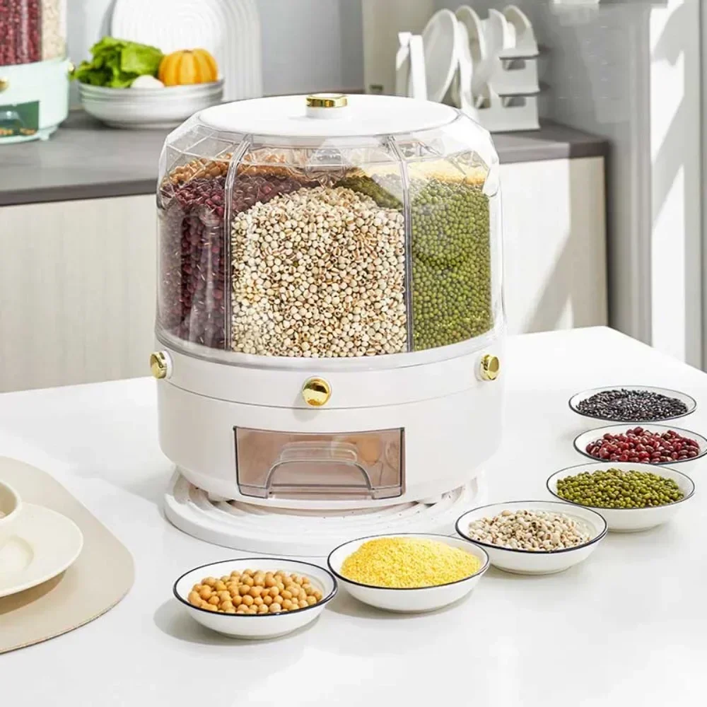 식품 등급 회전식 곡물 디스펜서 대용량 쌀 보관함 서랍 - Food Storage Drawers 리뷰 및 가격