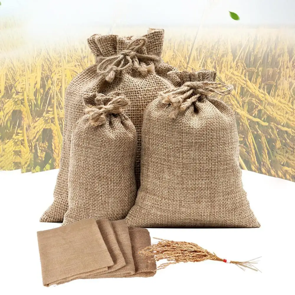 황마 감자 가방 황마 감자 보관 가방 재사용 가능한 뿌 - Food Storage In Roots 리뷰 및 가격