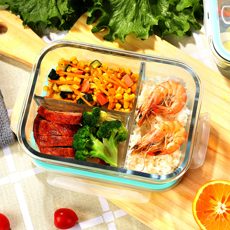 유리 신선도 유지 용기 고붕규산염 내열 전자레인지 도시 - Food Storage System 리뷰 및 가격