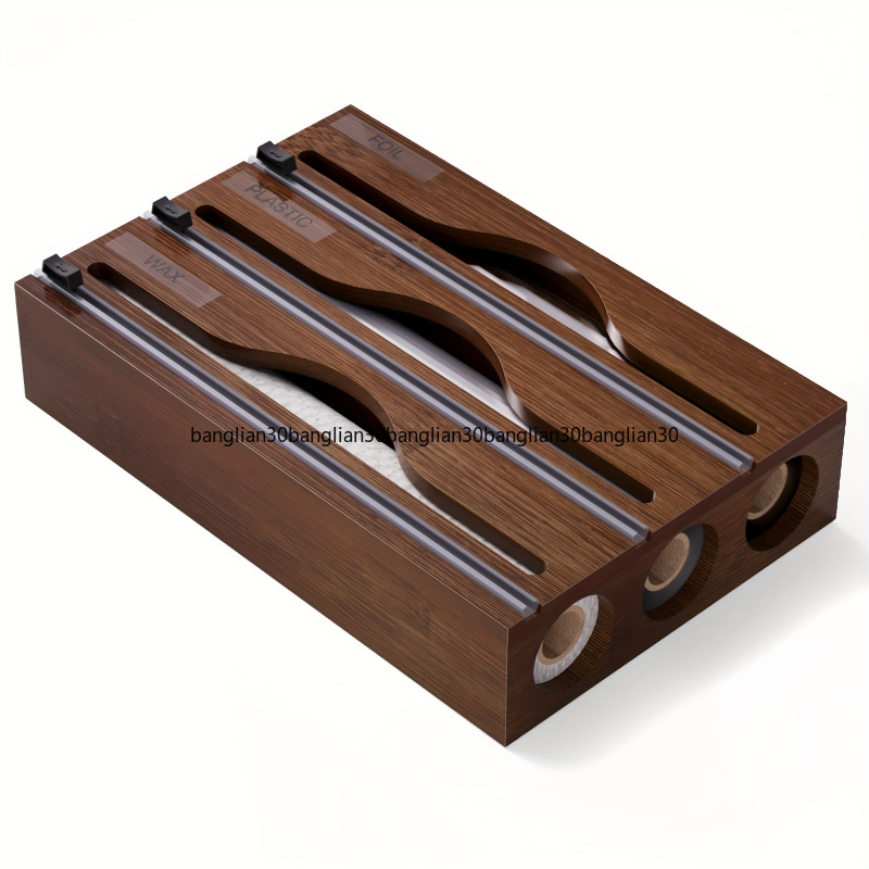 대나무 서랍형 포일 플라스틱 랩 커터 정리함, 디스펜서 - Food Storage Drawers 리뷰 및 가격