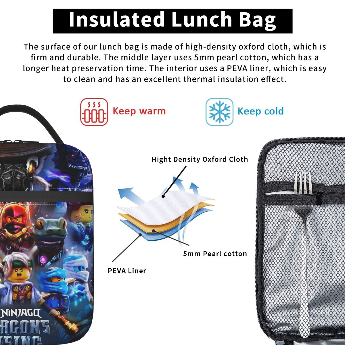 맞춤형 N-Ninjagos 히어로 팀 재사용 가능한 도 - Food Storage Bag Organizer 리뷰 및 가격