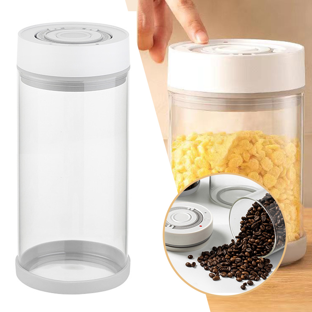 주방 습기 방지 유리 커피콩 항아리 자동 지능형 진공  - Food Storage Kitchen Container Set 리뷰 및 가격