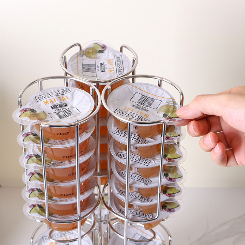 Tassimo-대용량 회전식 커피 캡슐 디스플레이 랙  - Food Storage Types 리뷰 및 가격