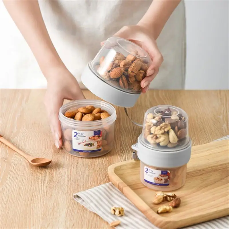 아침 식사 오트밀 컵 신선 유지 시리얼 너트 요구르트  - Food Storage Yogurt 리뷰 및 가격