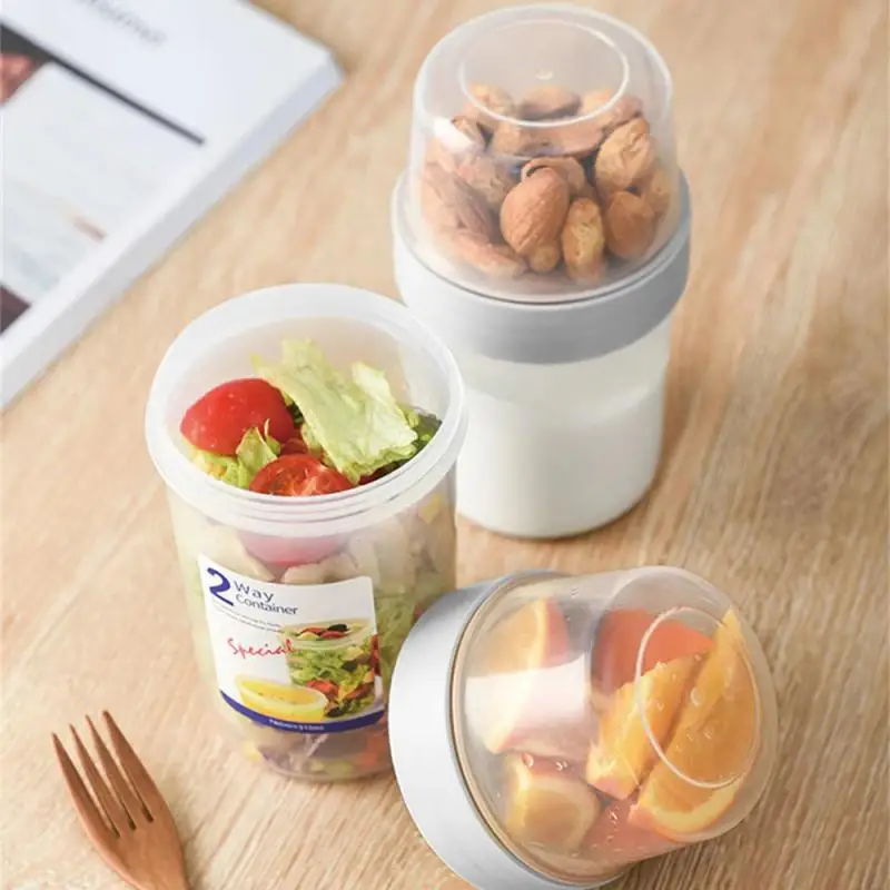 아침 식사 오트밀 컵 신선 유지 시리얼 너트 요구르트  - Food Storage Yogurt 리뷰 및 가격