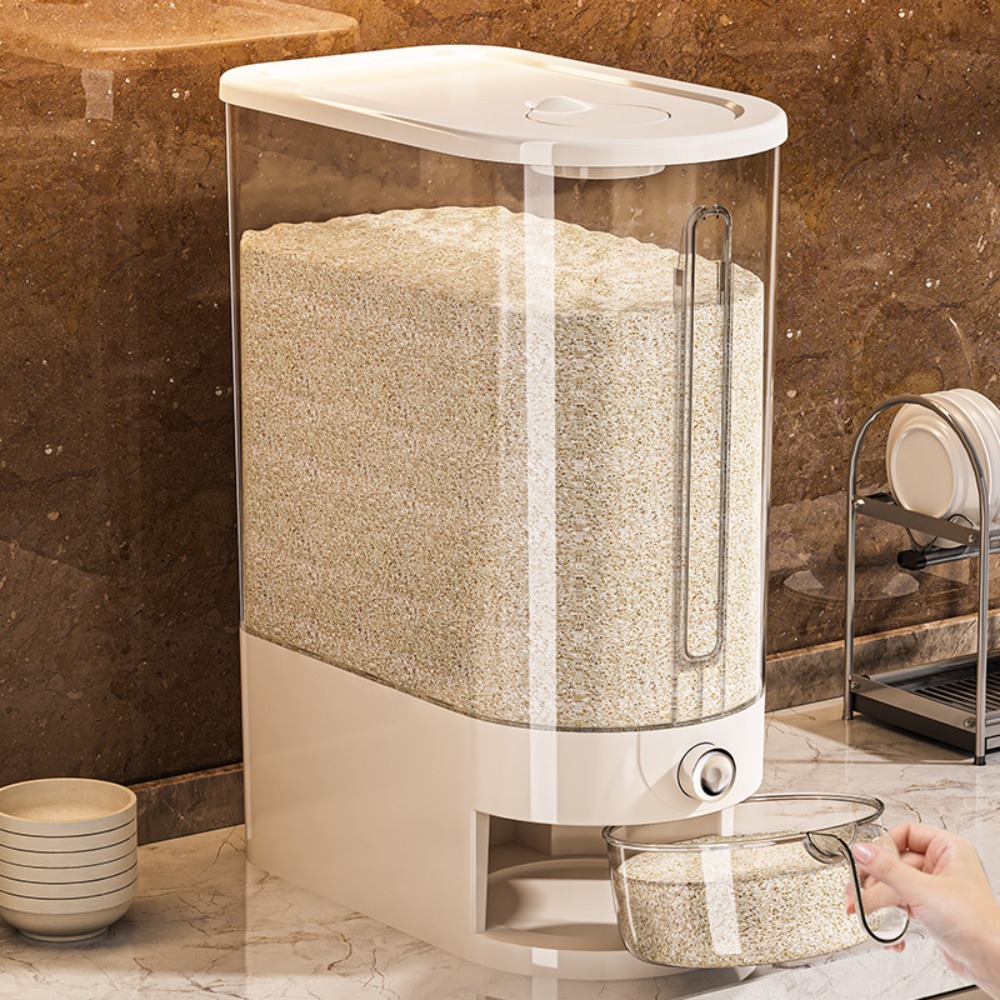 새로운 고품질 밀폐형 방충 쌀 보관 용기 5/10KG  - Food Storage Dispenser 리뷰 및 가격