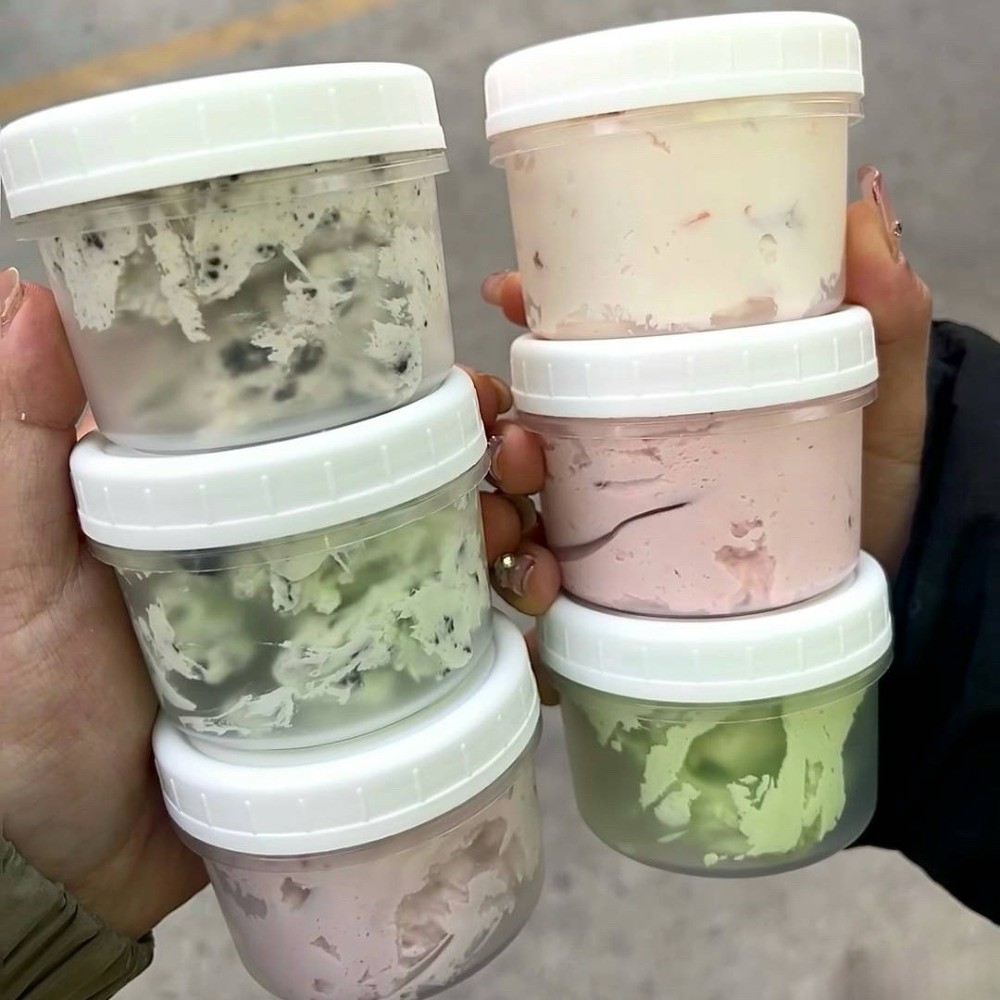 10Pcs 투명 요구르트 푸딩 항아리 뚜껑으로 밀봉된  - Food Storage Yogurt 리뷰 및 가격