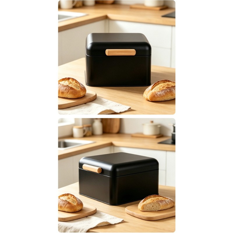 [B17B!】 고급 수납함, 스타일리쉬한 빵 보관함,  - Bread Box Bamboo 리뷰 및 가격