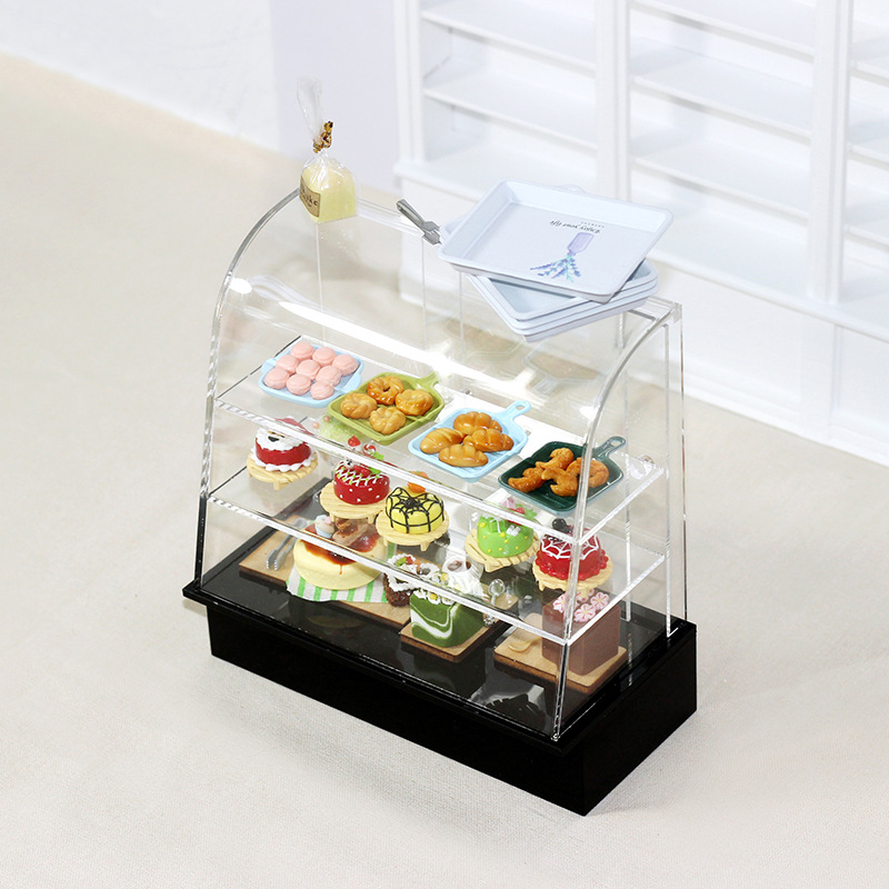 1/12 1/6 스케일 인형 집 미니어처 식품 베이커리 - Food Storage Types 리뷰 및 가격