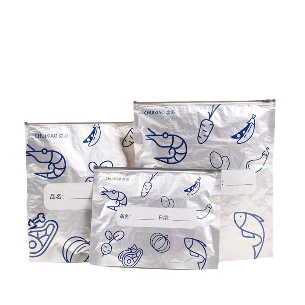 10개/봉투 대용량 알루미늄 호일 식품 보관 백 누수  - Food Storage Plastic Boxes 리뷰 및 가격