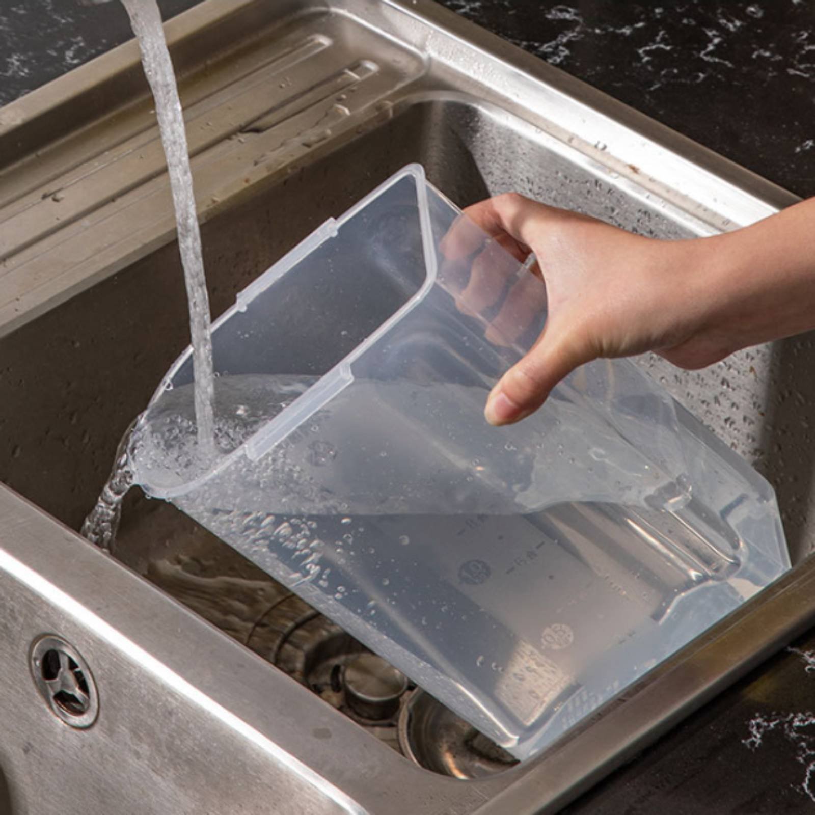 쌀 보관 용기 습기 차단 쌀 디스펜서 계량 기능 포함  - Food Storage Dispenser 리뷰 및 가격